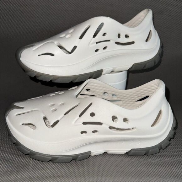 SIA Collective Evo Foam White Gray Trainer Comfort Clog Shoe Men’s Size 8-9 - Picture 1 of 8
